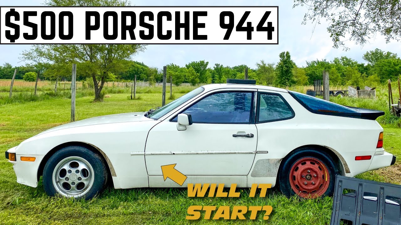 Я купил Porsche 944 за 500 долларов и отремонтировал его за 7 долларов.