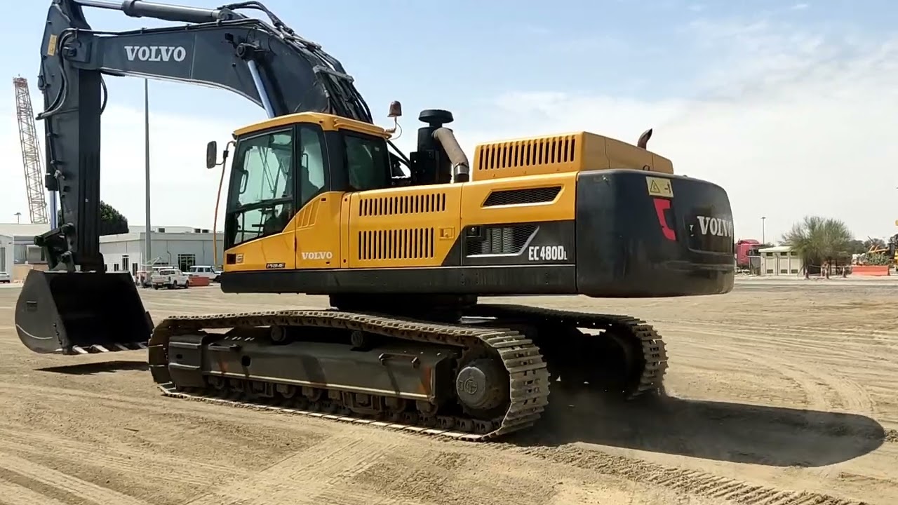 Volvo EC 480 DL hydraulic Excavator for sale in Auction.