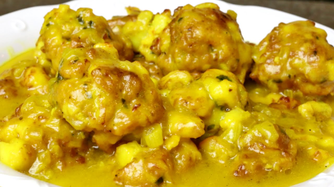 Albóndigas de choco y gambas