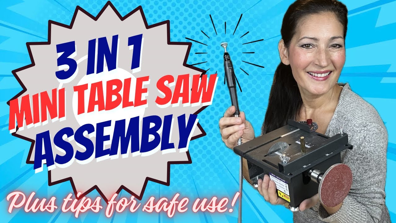 How to Assemble & SAFELY USE the VIRAL Mini Table Saw from Temu Real Instructions They Don&rsquo;t Include