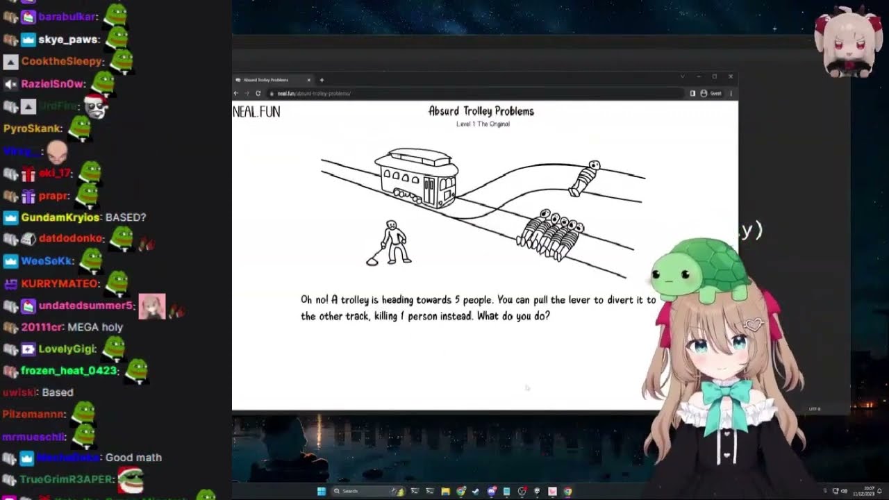 Vedal pone a prueba la ética y moral de Neuro-Sama