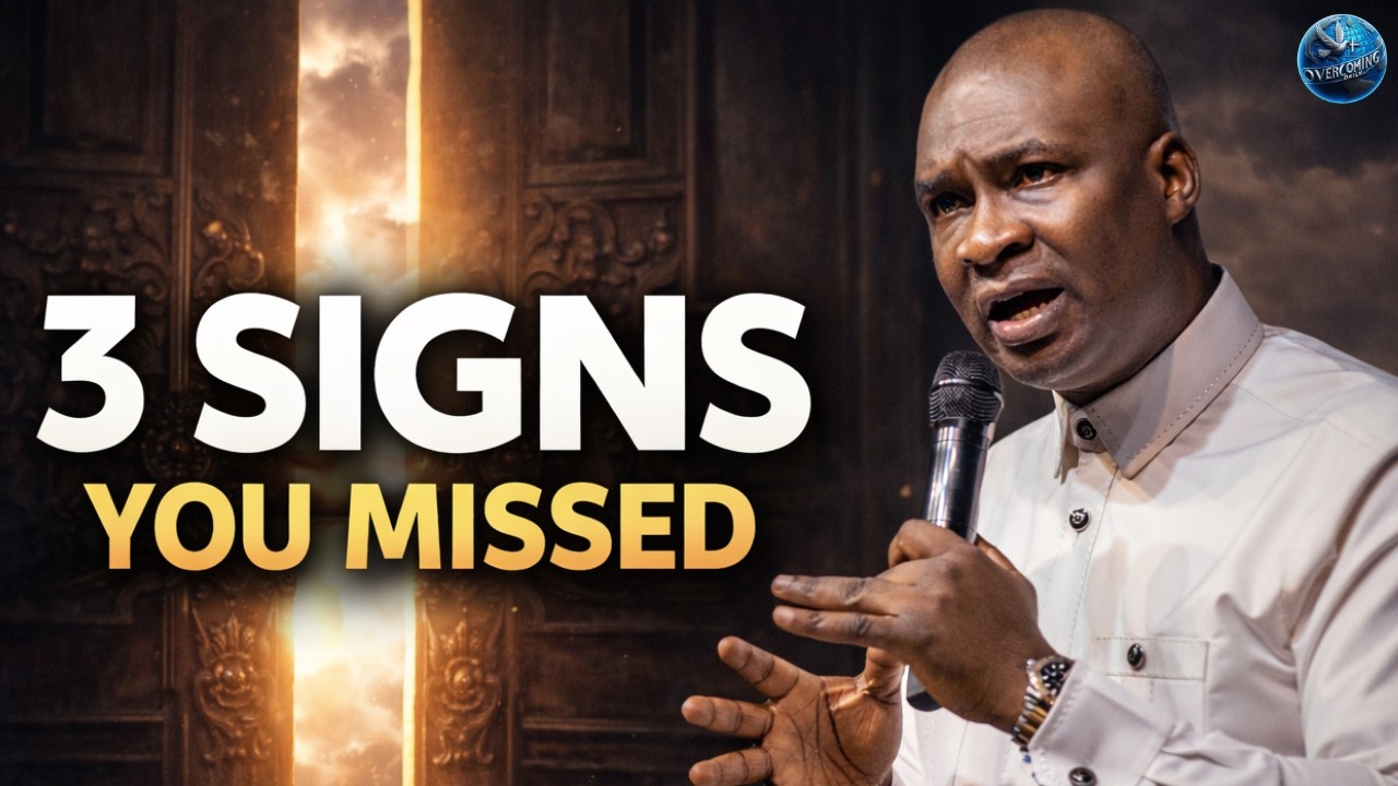 THE DOOR IS CLOSING: 3 Signs You’ve Been Ignoring the Holy Spirit | Apostle Joshua Selman