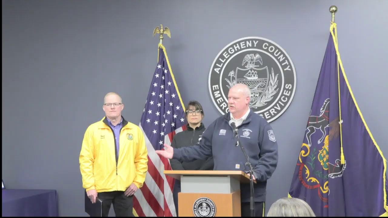 Allegheny County Winter Storm Press Conference 01-23-26