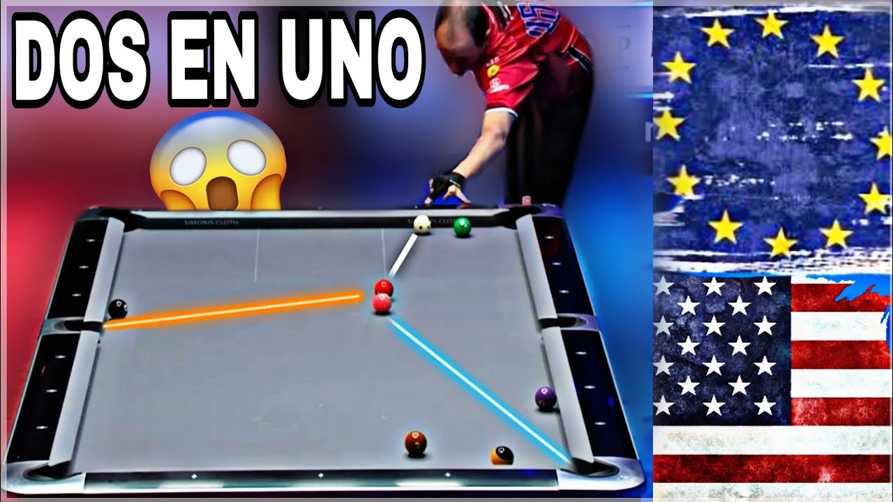 🔥La Rivalidad MÁS GRANDE del BILLAR en un Solo Video! [Europa vs USA]