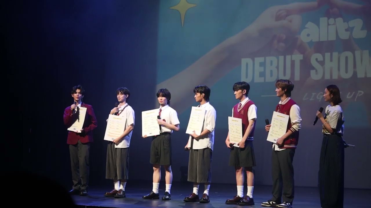 【Talk部分】介紹自己 ALITZ : Debut Showcase 