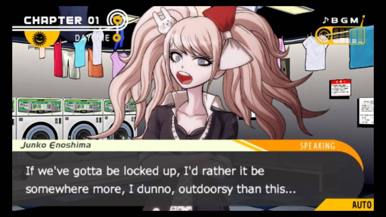 Dangan Ronpa Mukuro's Free-Time Events