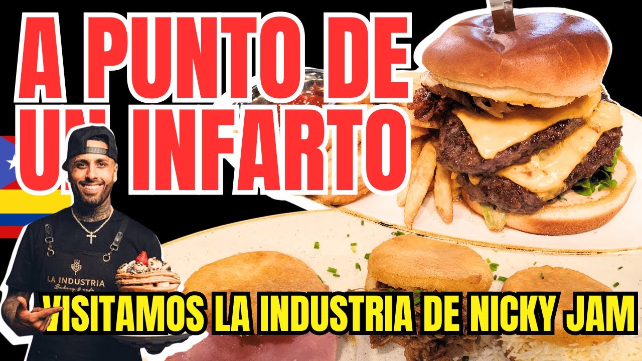 El Restaurante de NICKY JAM 🇵🇷 nos dejo Atónitos -La Industria Bakery & Cafe