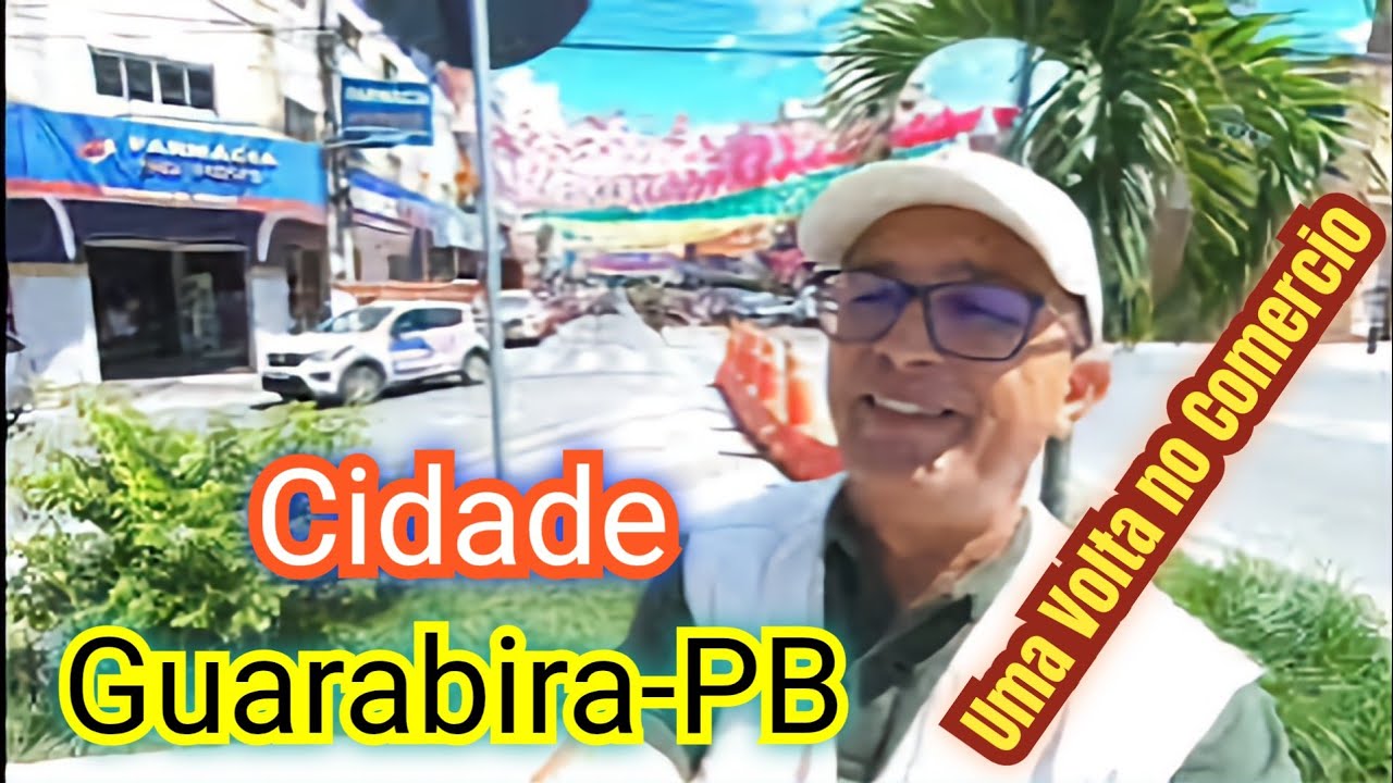 Assim é a Cidade de GUARABIRA na Paraiba