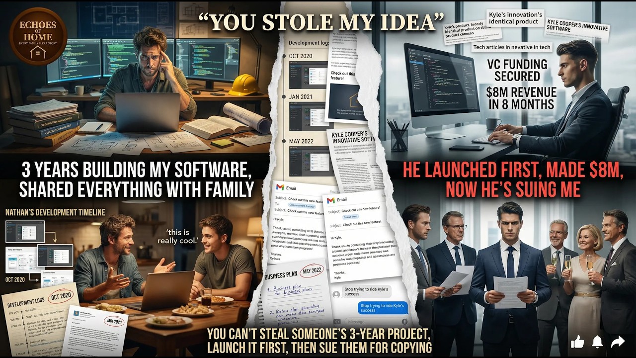 I Spent 3 Years Developing A Software Product. My Brother Stole My Idea, Launched First, Made $8...