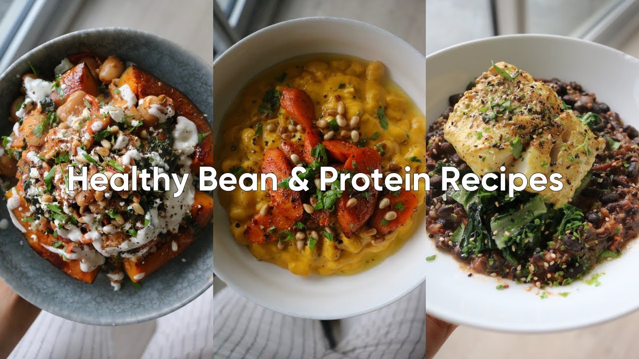 3 Bean & Protein Recipes | NOURISHING, COMFORTING & SATISFYING 🌱