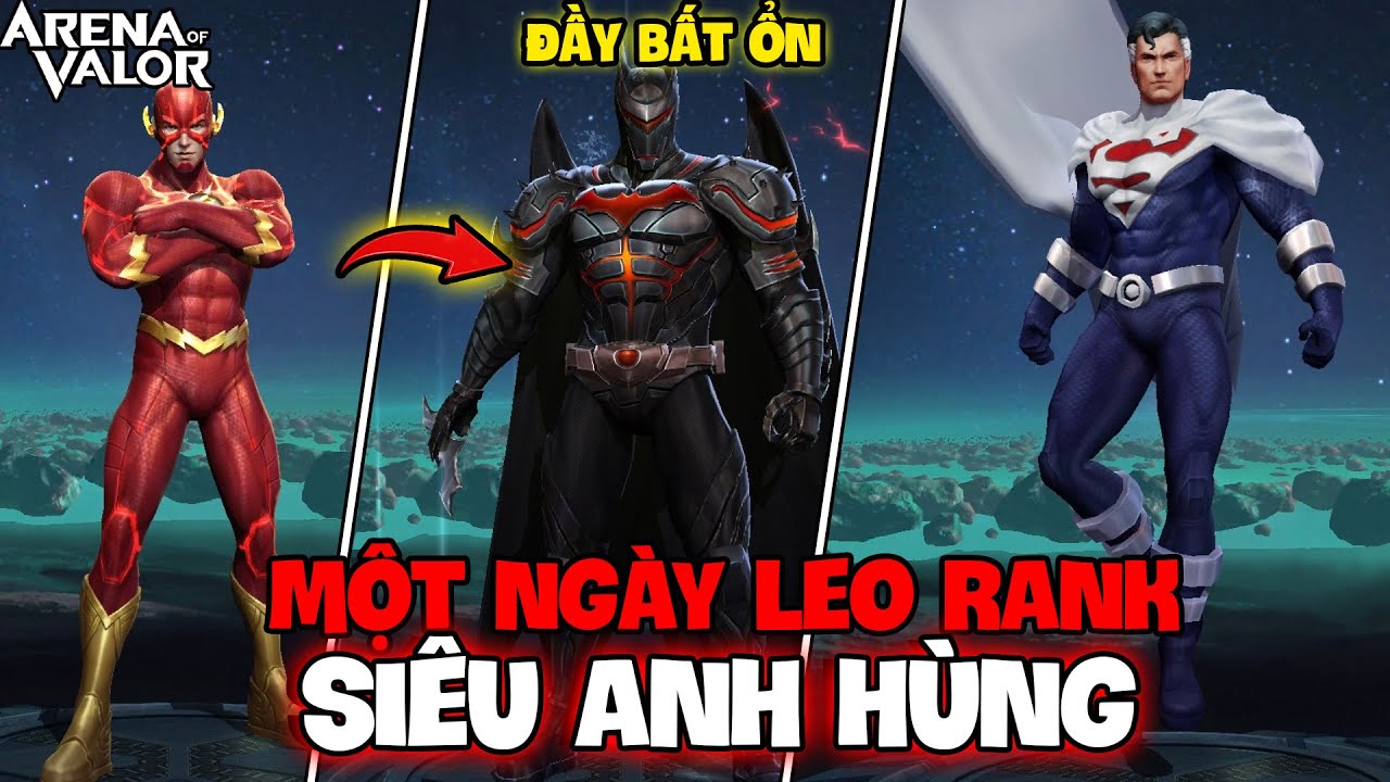 VUX MỘT NG&Agrave;Y LEO RANK VỚI BIỆT ĐỘI SI&Ecirc;U ANH H&Ugrave;NG ĐẦY BẤT ỔN LI&Ecirc;N QU&Acirc;N MOBILE