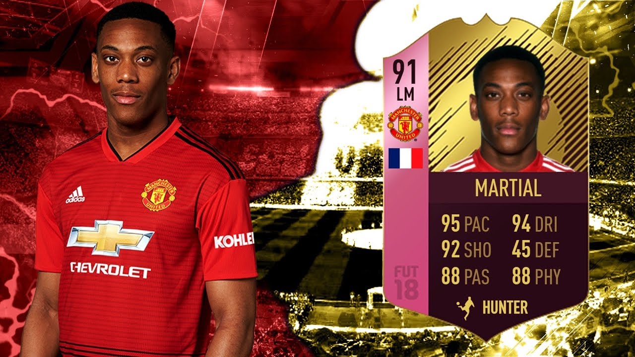 FUTTIES MARTIAL SQUAD BUILDER!!! (FIFA 18)