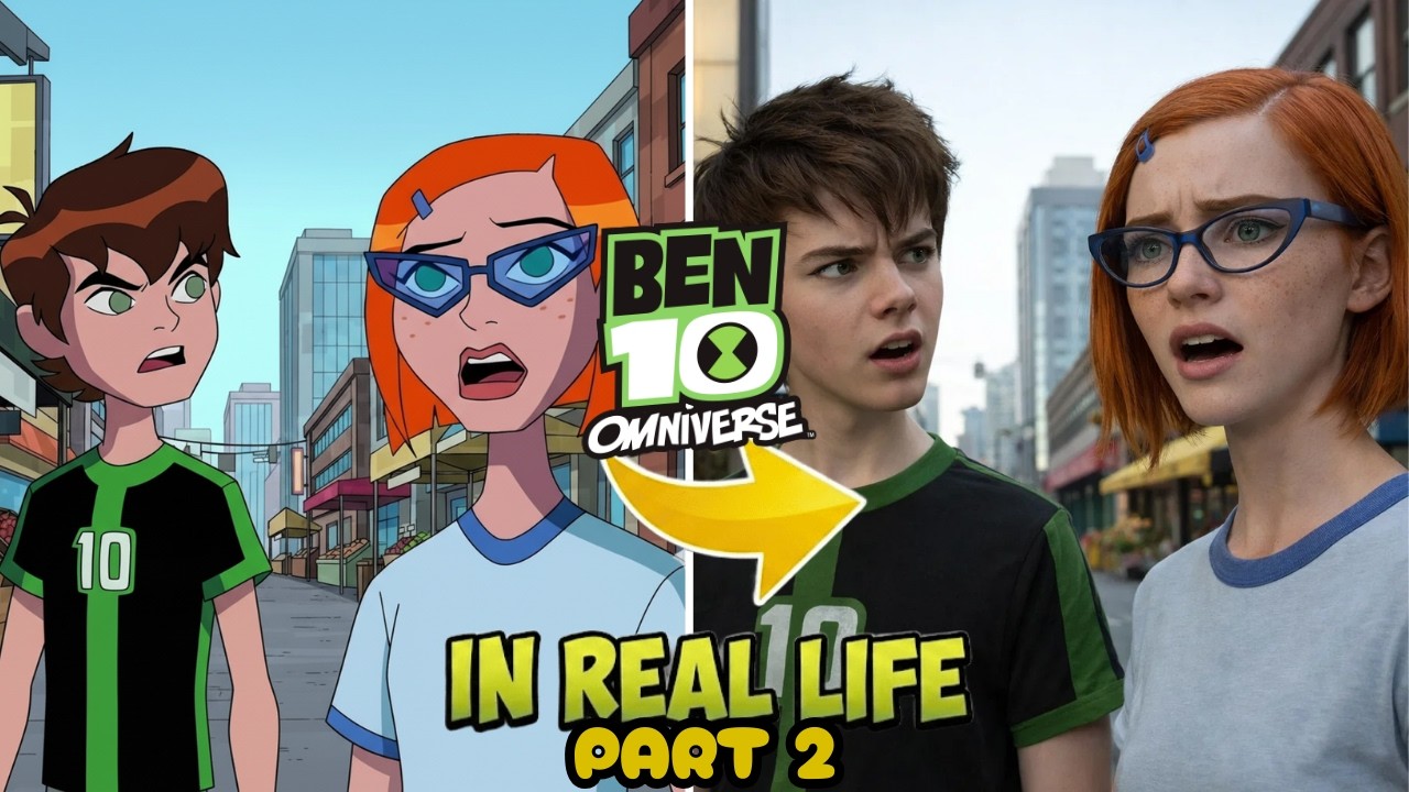 Ben 10 Omniverse in Real Life - Part 2 | AI Art Transformation #ben10omniverse #AIArt #AIGenerated