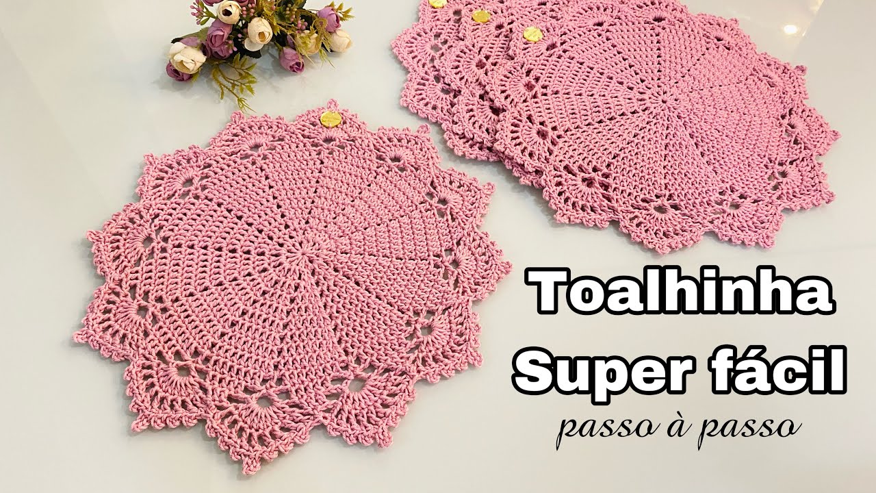 TOALHINHA PRINCESA/ SOUSPLAT COM EDILENE FITIPALDI @Edilene Fitipɑldi