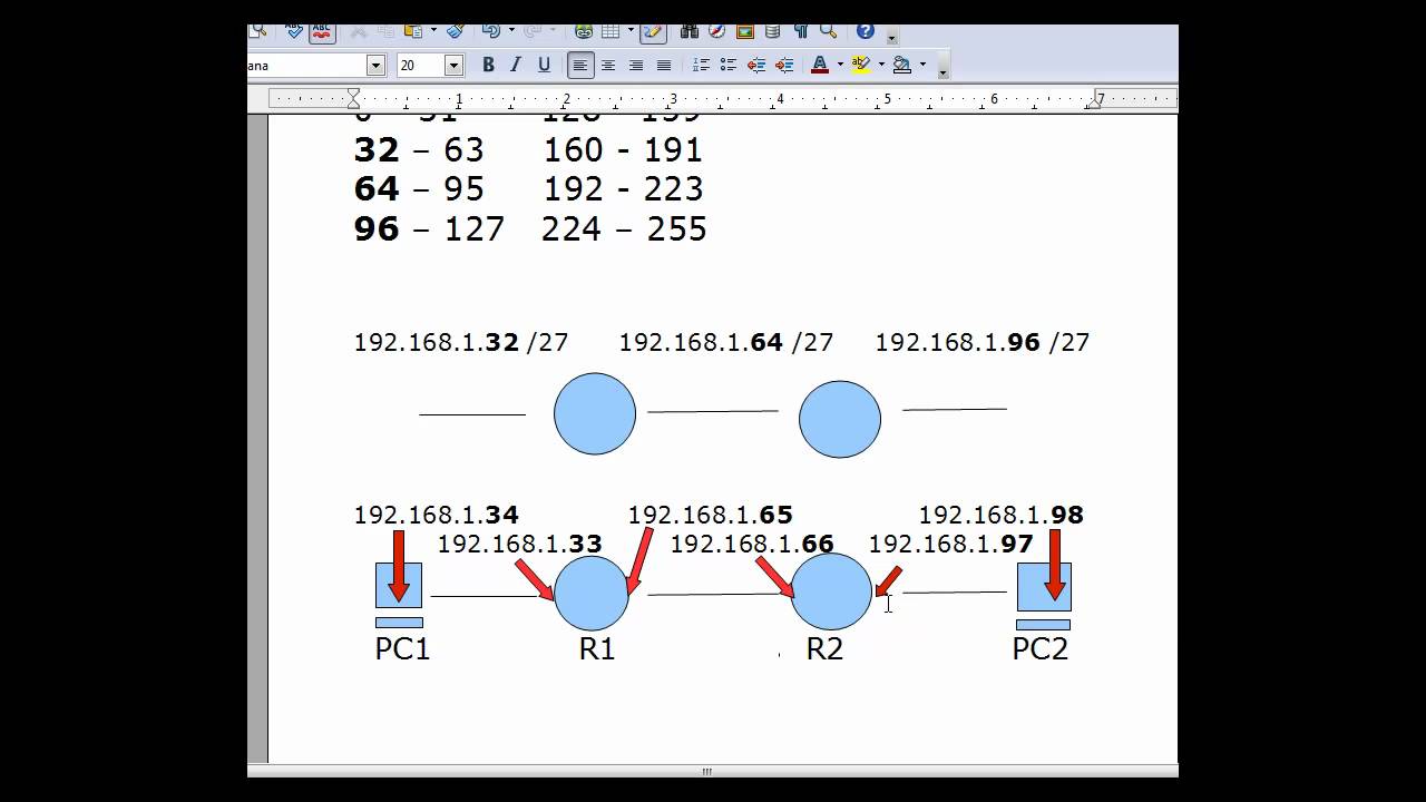 Subnet a Network in Packet Tracer - Cisco CCNA