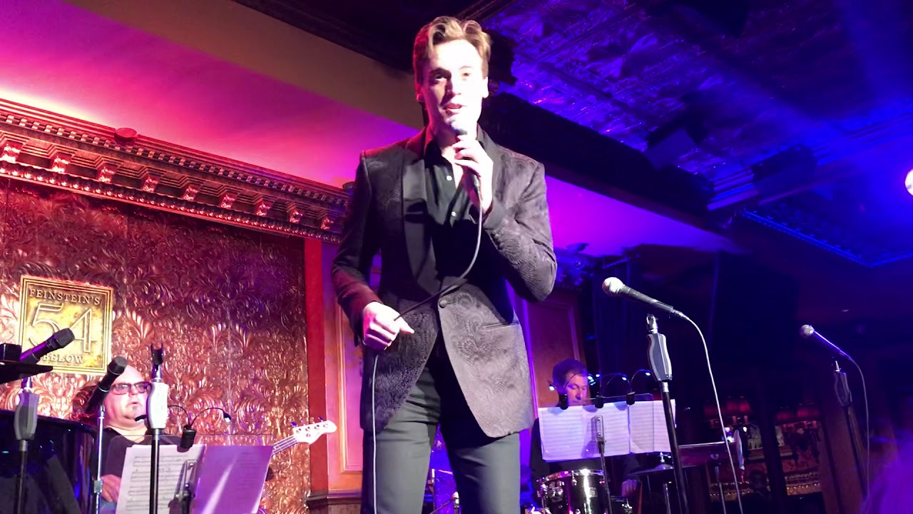 Erich Bergen with a movie musical medley so hilariously long my phone storage cut off the last bit