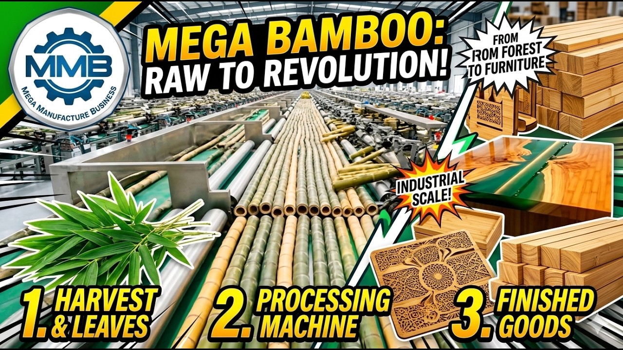 Bamboo Processing Mega Factory