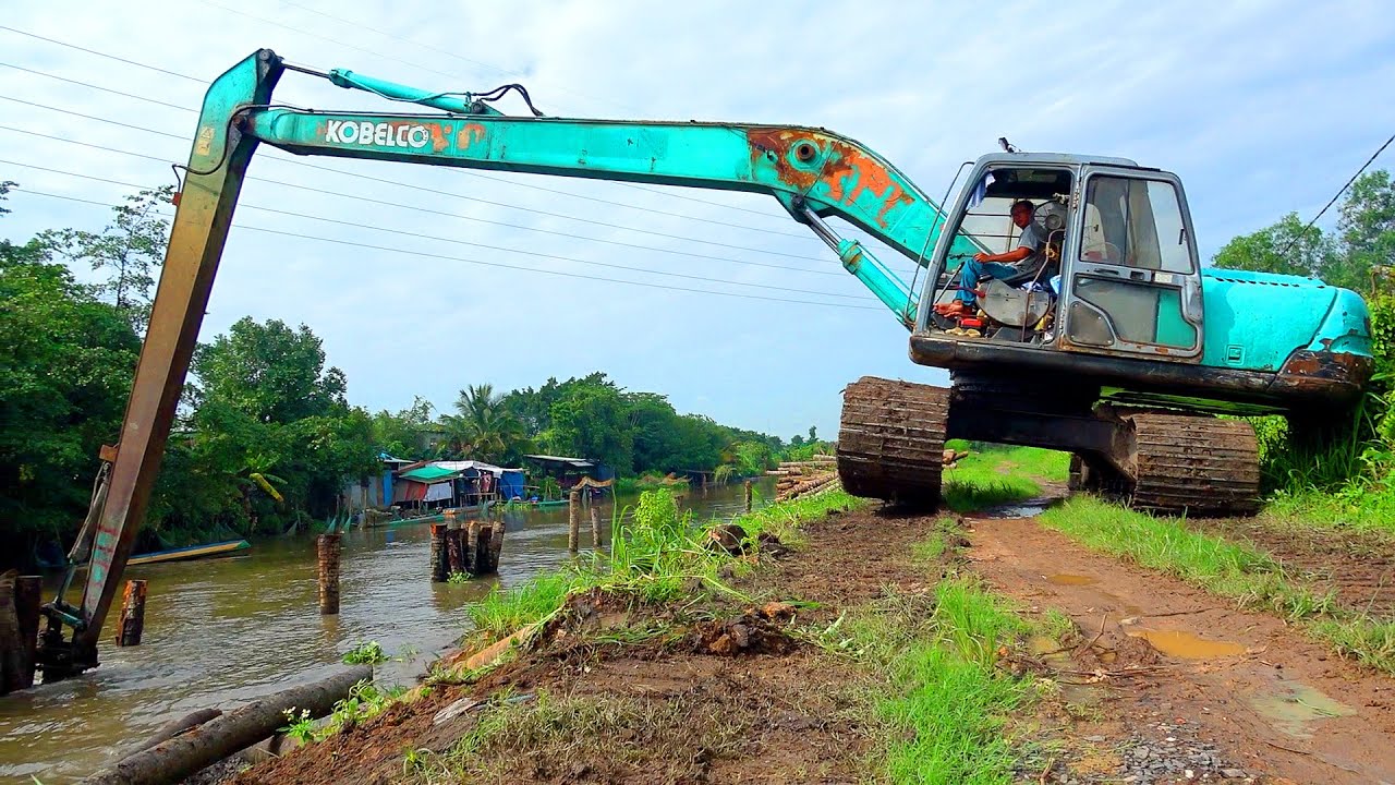 M&aacute;y X&uacute;c Đất Cần D&agrave;i M&uacute;c Đất, C&aacute;t L&ecirc;n Xe Ben &ndash; H&igrave;nh Ảnh R&otilde; N&eacute;t, Nhạc Cực Phi&ecirc;u | Excavator Truck #621