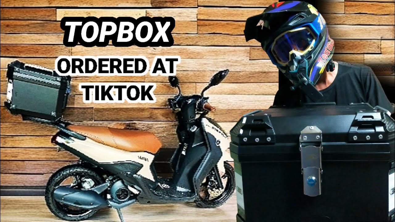 NEW TOP BOX FOR MY MIO GEAR