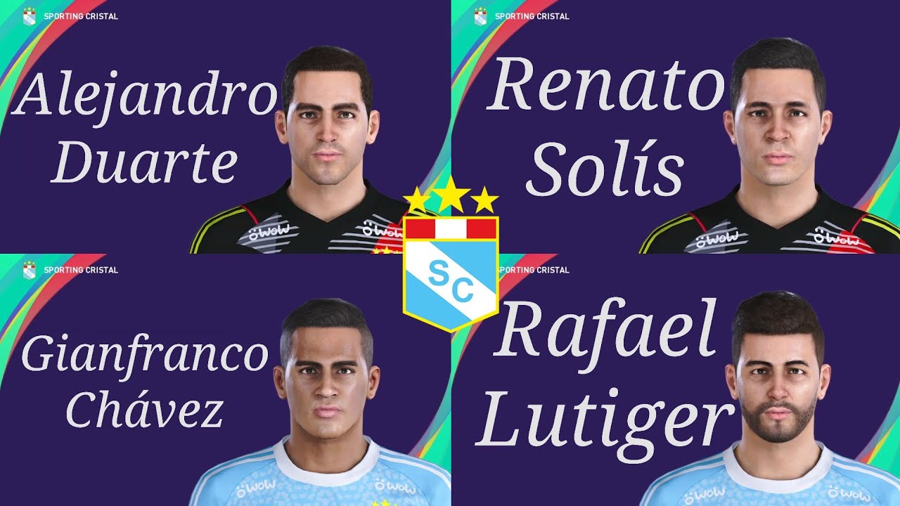 Alejandro Duarte | Renato Solís | Gianfranco Chávez | Rafael Lutiger - eFootball PES