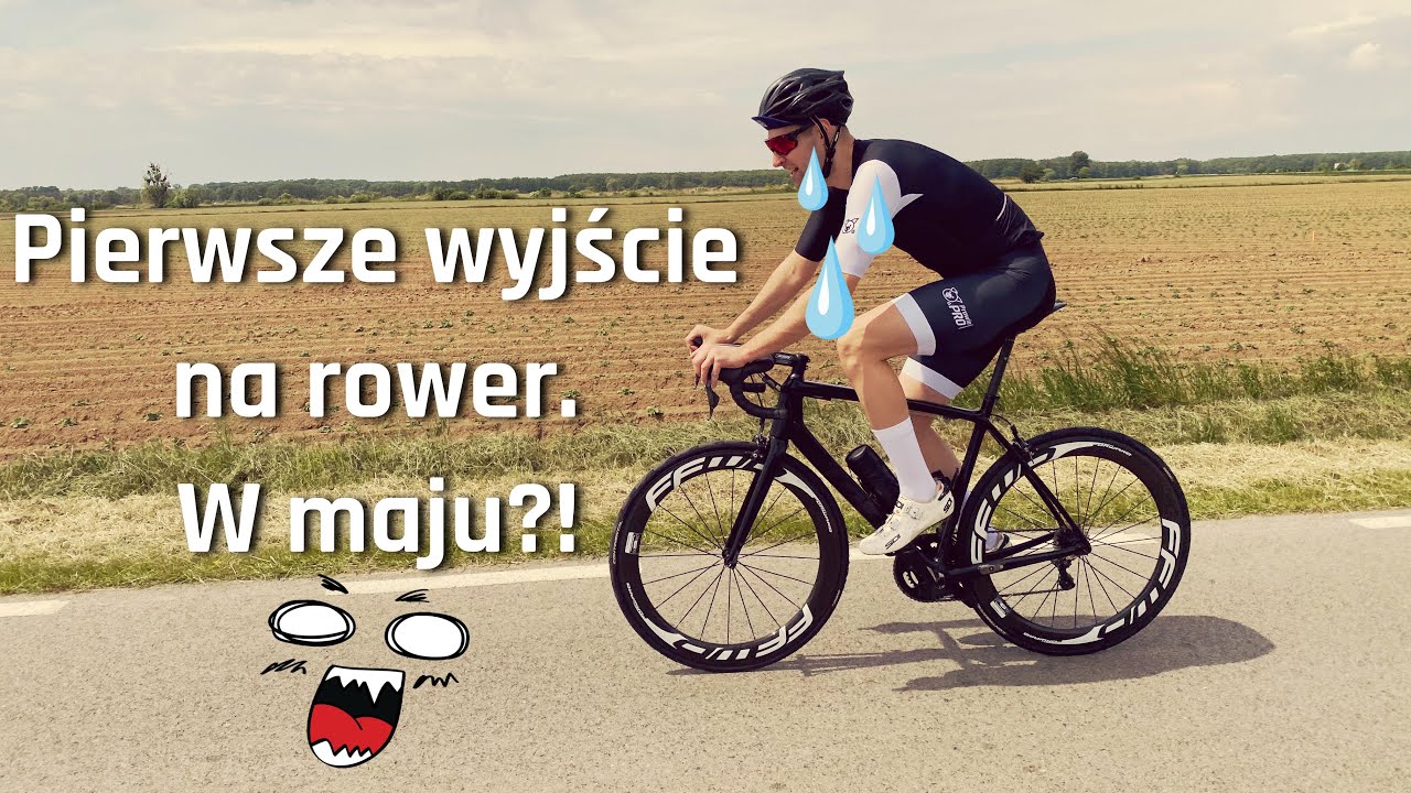Wyszedł pierwszy raz na rower w tym roku. Karol powraca na szosę