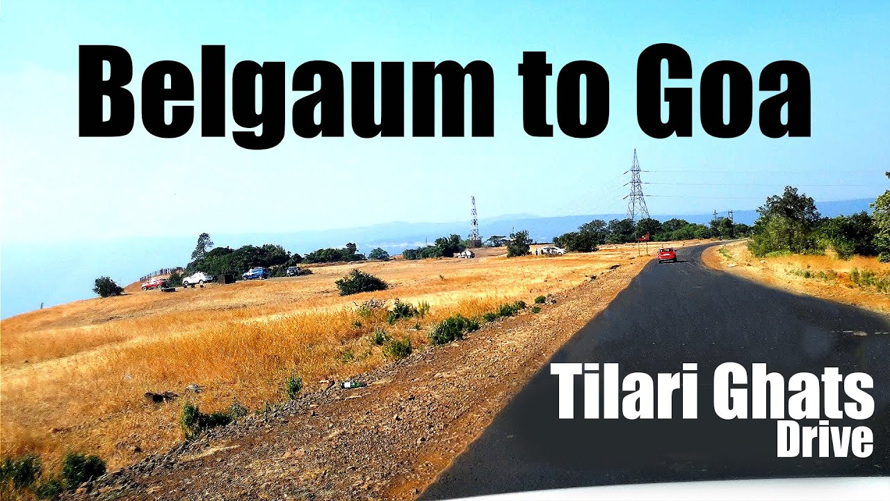 Belgaum to Goa Scenic Drive via Tilari Ghat | Western Ghats | Road Trip India | Hyperlapse Travel