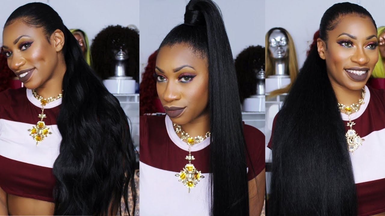 High Pony or Low Pony? NEW EASY to wrap 32