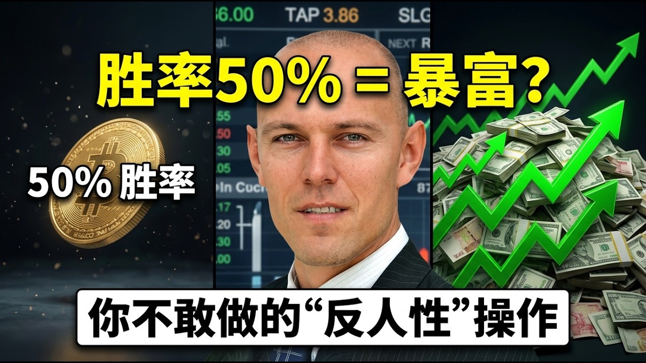 胜率只有50%却年赚百万？揭秘“反直觉”交易系统：原来我们都做反了！