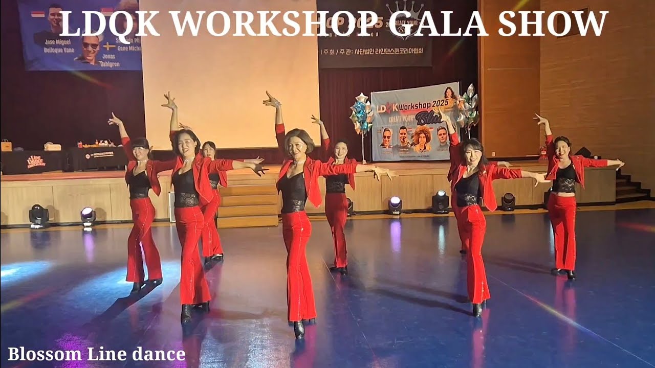{GALA SHOW}  2025 LDQK WORKSHOP/ Portland Cha Line dance/José Miguel Belloque Vane (NL)