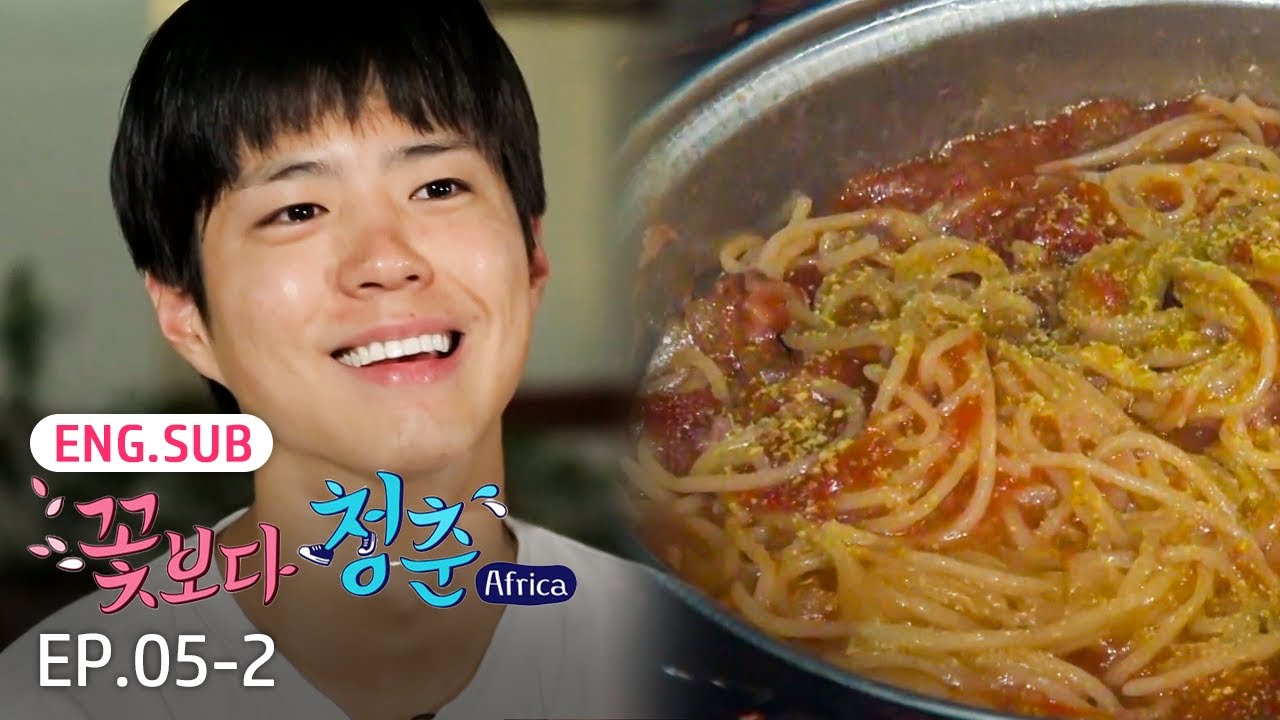 [K-Content] Bogum Loves This Namibian Pasta 🍝 | Youth Over Flowers - Africa EP.5-2 #Engsub