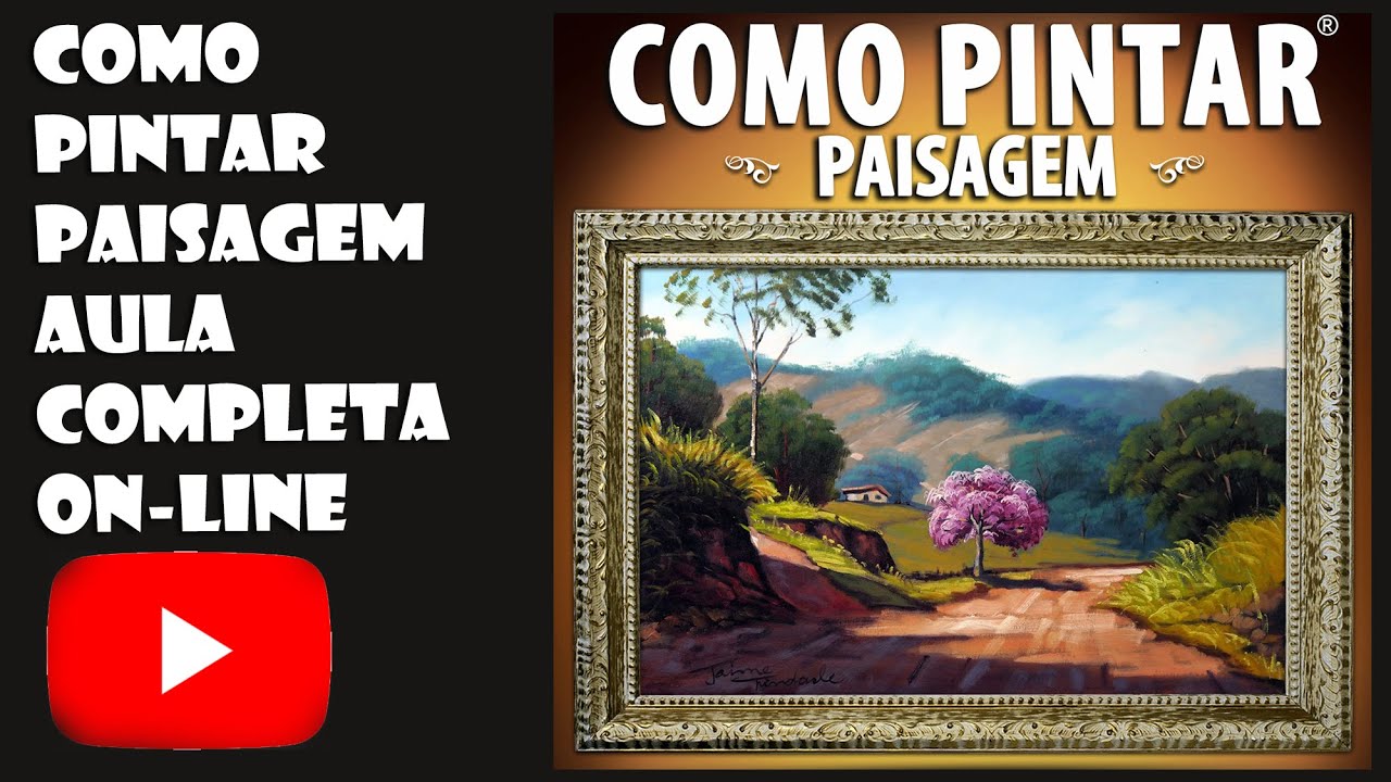 Como Pintar Paisagem 1 