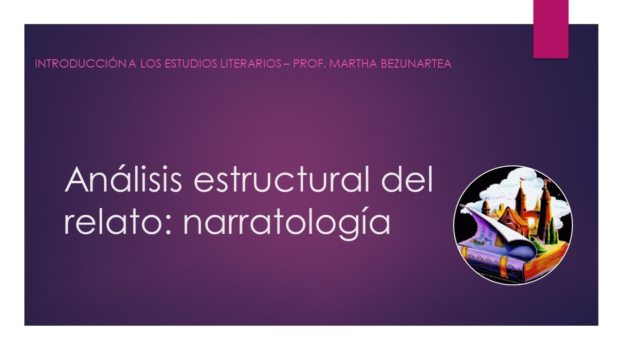 Narratología. Análisis estructural del relato.