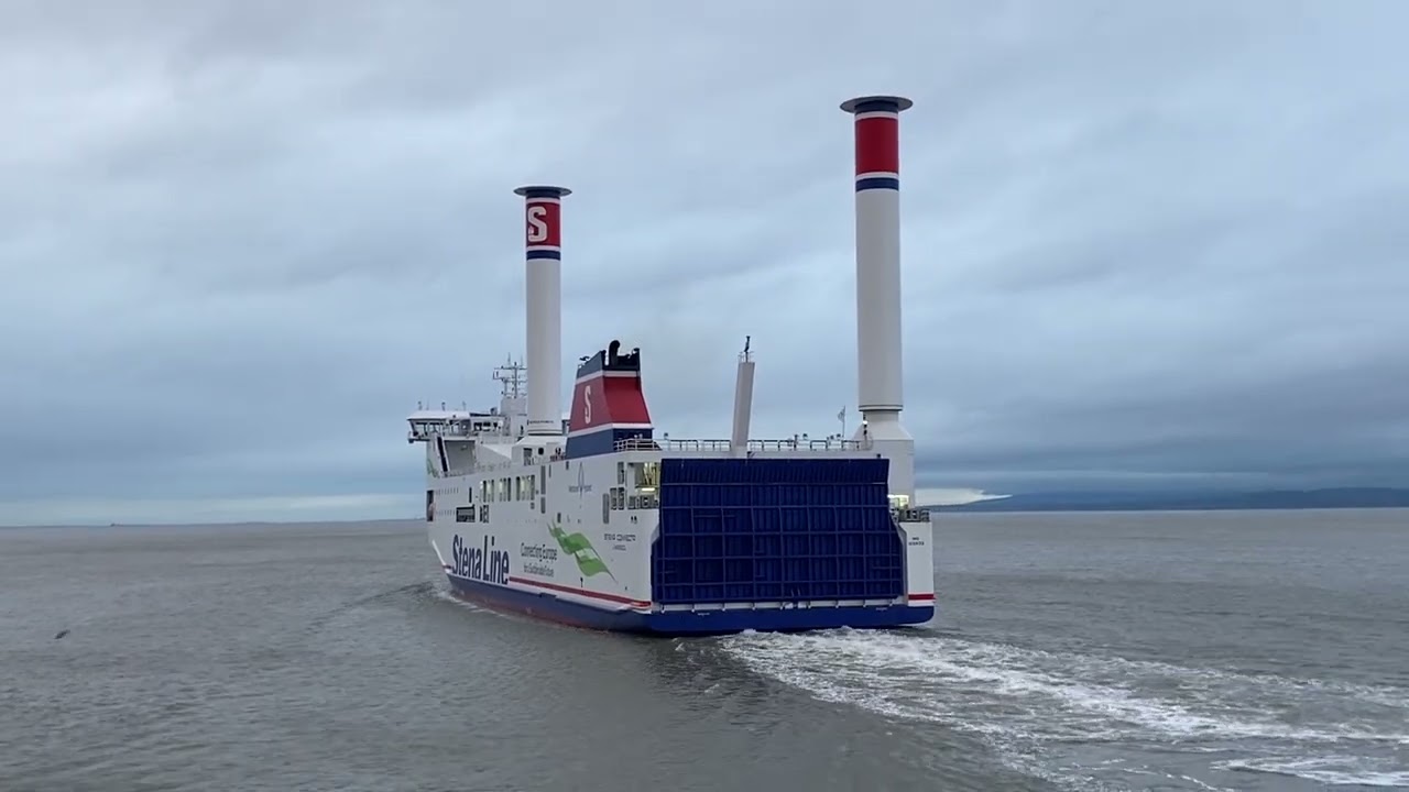 The Stena Connecta will enter service at the end of this week.