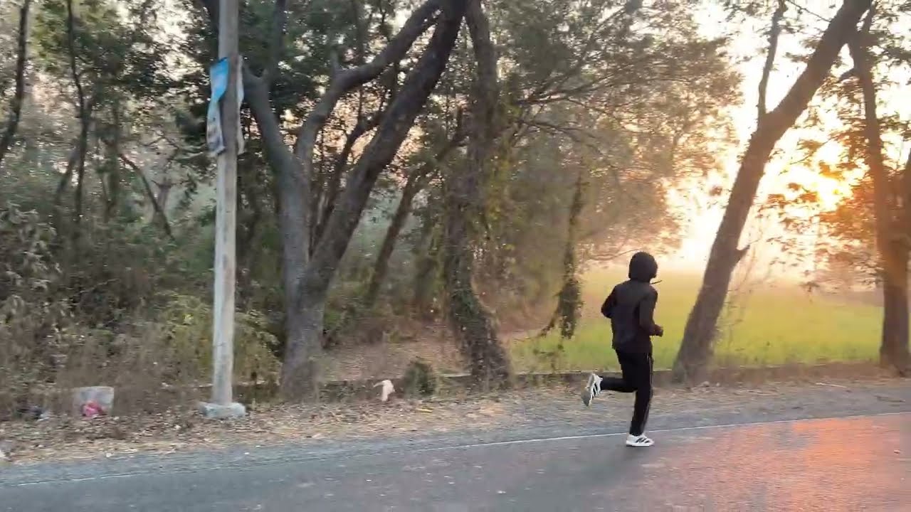 Morning running 🏃 