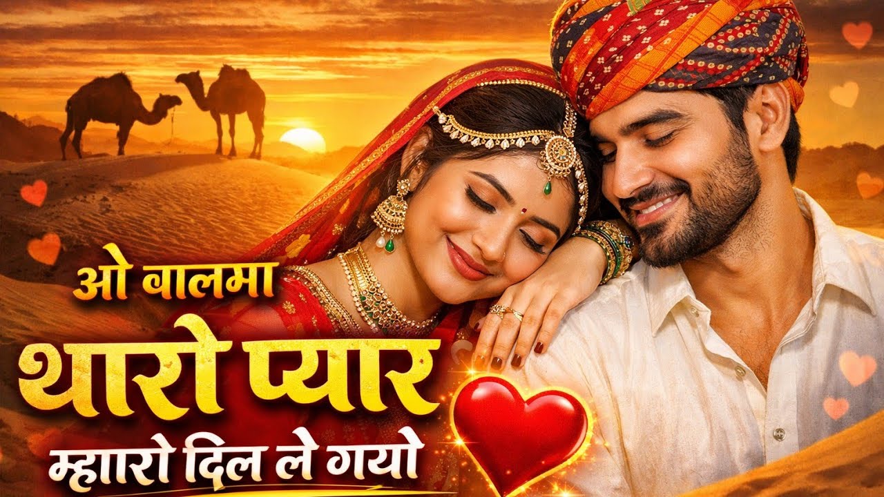 ओ बालमा थारो प्यार ❤️ | New Rajasthani Love Song 2026 | Marwadi Romantic Song | Rajasthani Music1