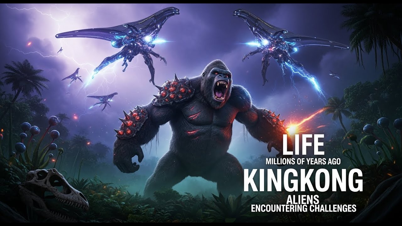 Life Millions of Years Ago KingKong Aliens Encountering Challenges