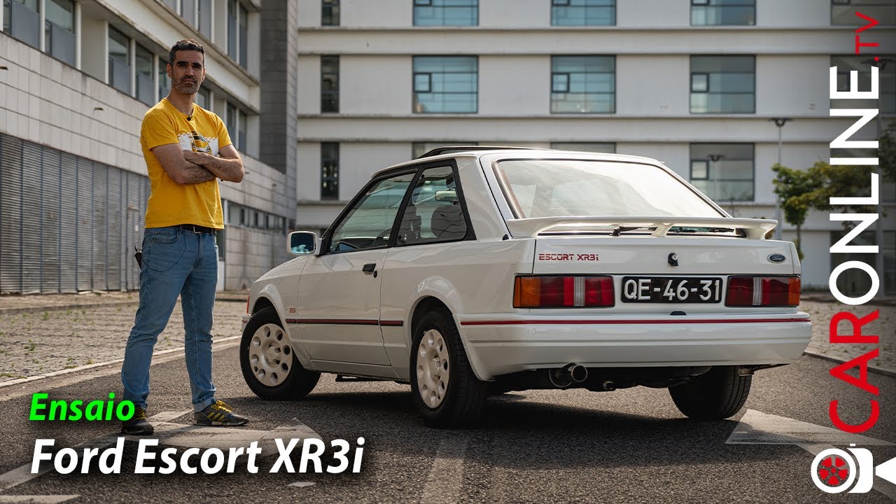 Ford Escort XR3i não é RÁPIDO mas é FANTÁSTICO! [Review Portugal]