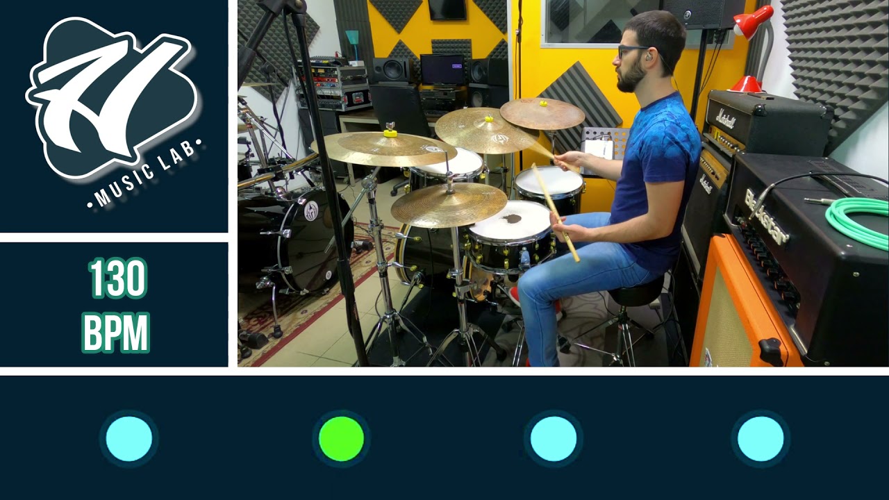 Let's Play Together - Samba Drum Groove 130 BPM