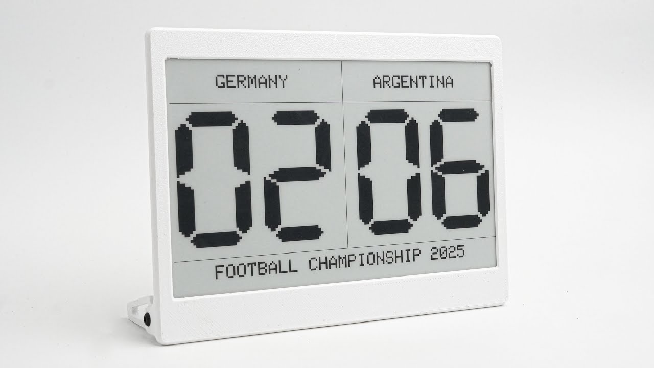 Smart Wi-Fi ePaper Scoreboard