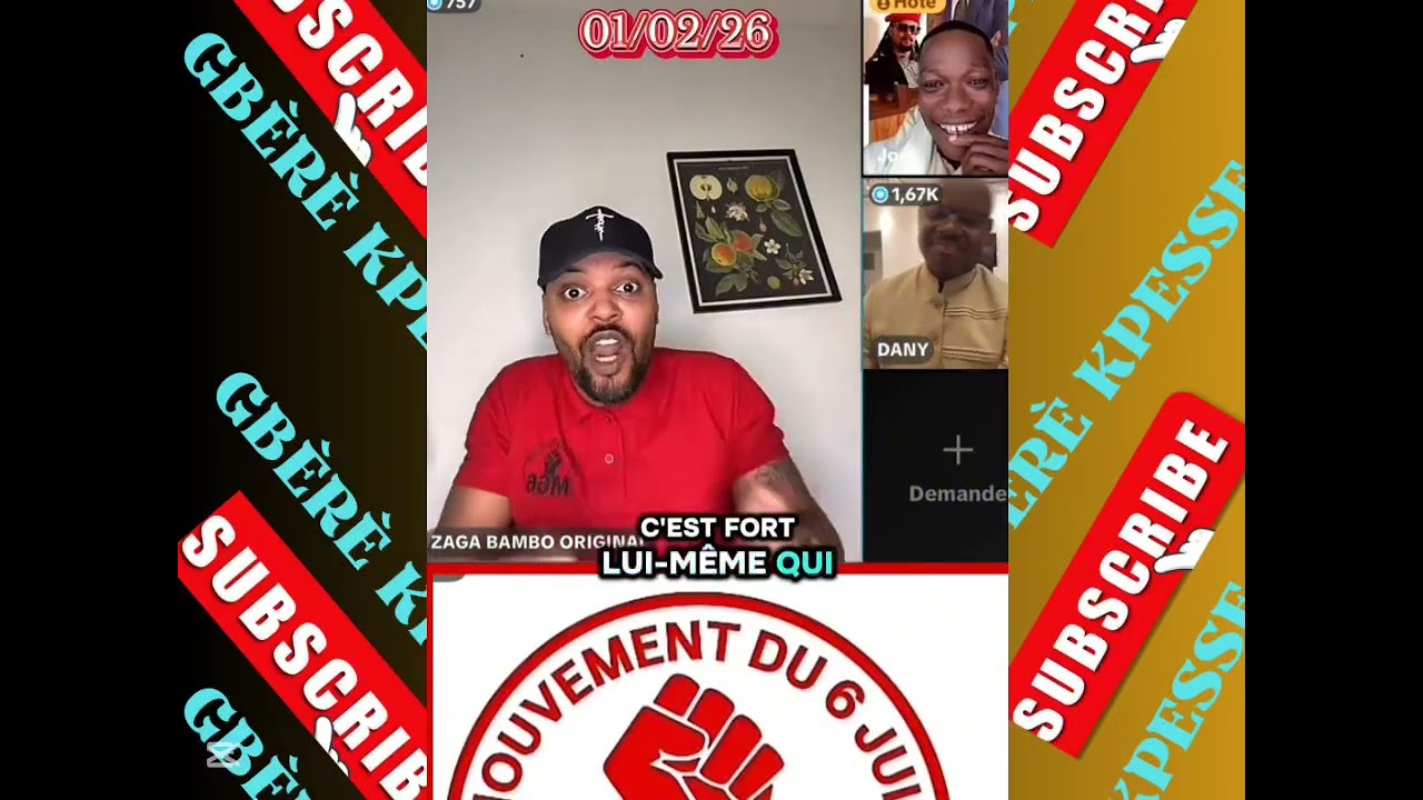  🇹🇬 ZAGA BAMBO RÉPOND À VDP DANS LE LIVE DE JOËL SUIVEZ JUSQU'À LA FIN 🇹🇬