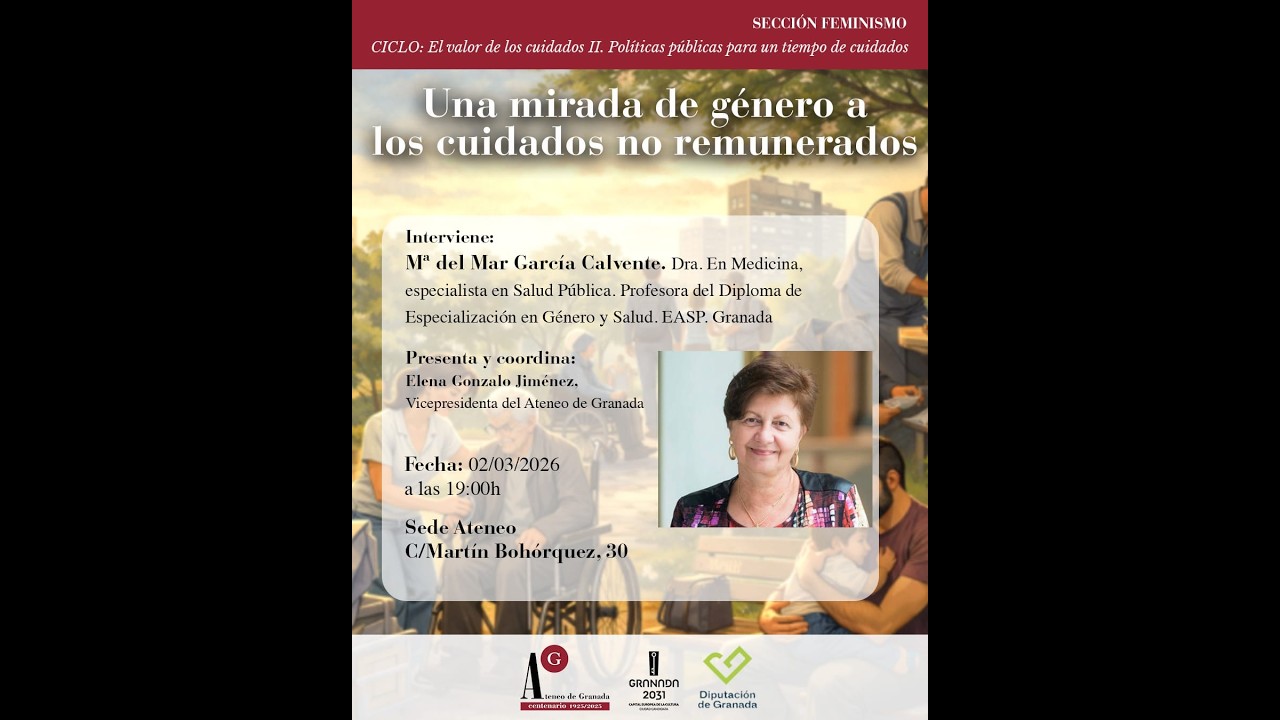 2026 03 02 UNA MIRADA DE GÉNERO A LOS CUIDADOS NO REMUNERADOS