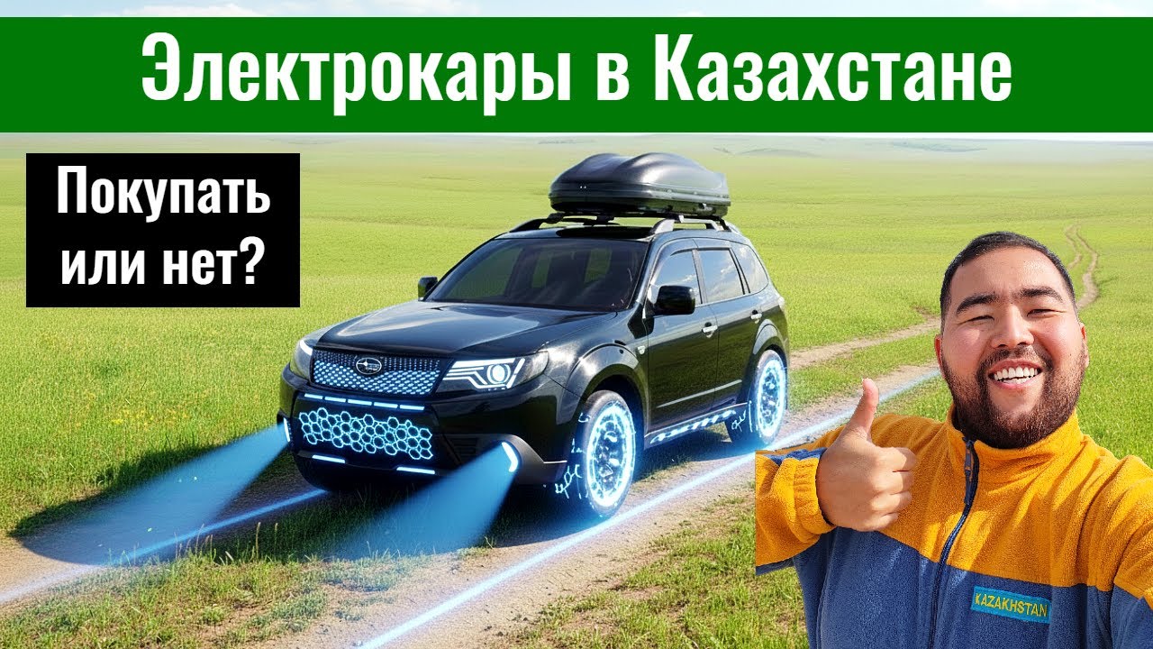 Электромобиль в Казахстане: Мечта, которая пока не стала реальностью.