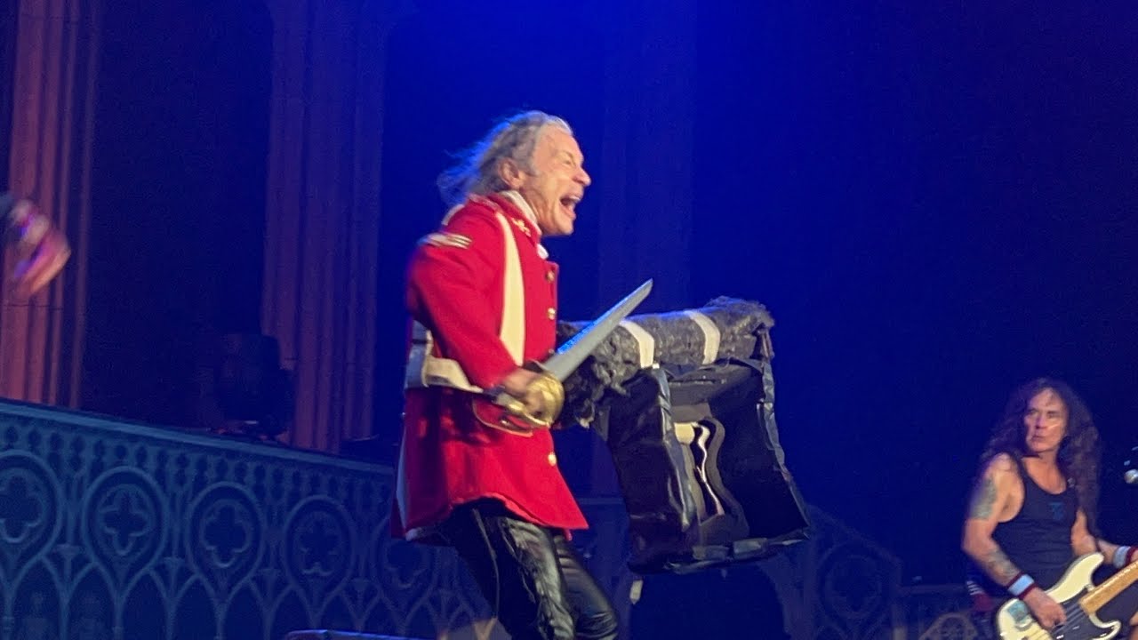 Iron Maiden - The Trooper / Live 2022 in Riga from the barrier