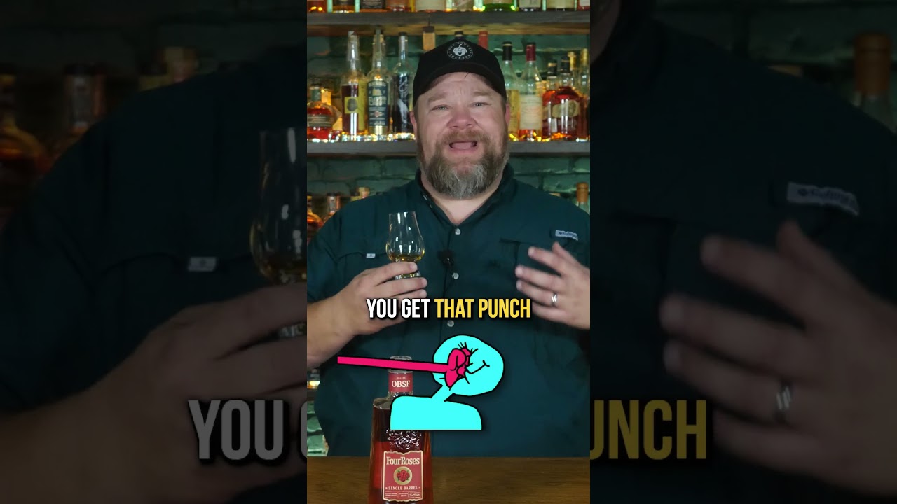 Is the Four Roses red label a RED FLAG?! #brewzle #bourbon #whiskey #shorts