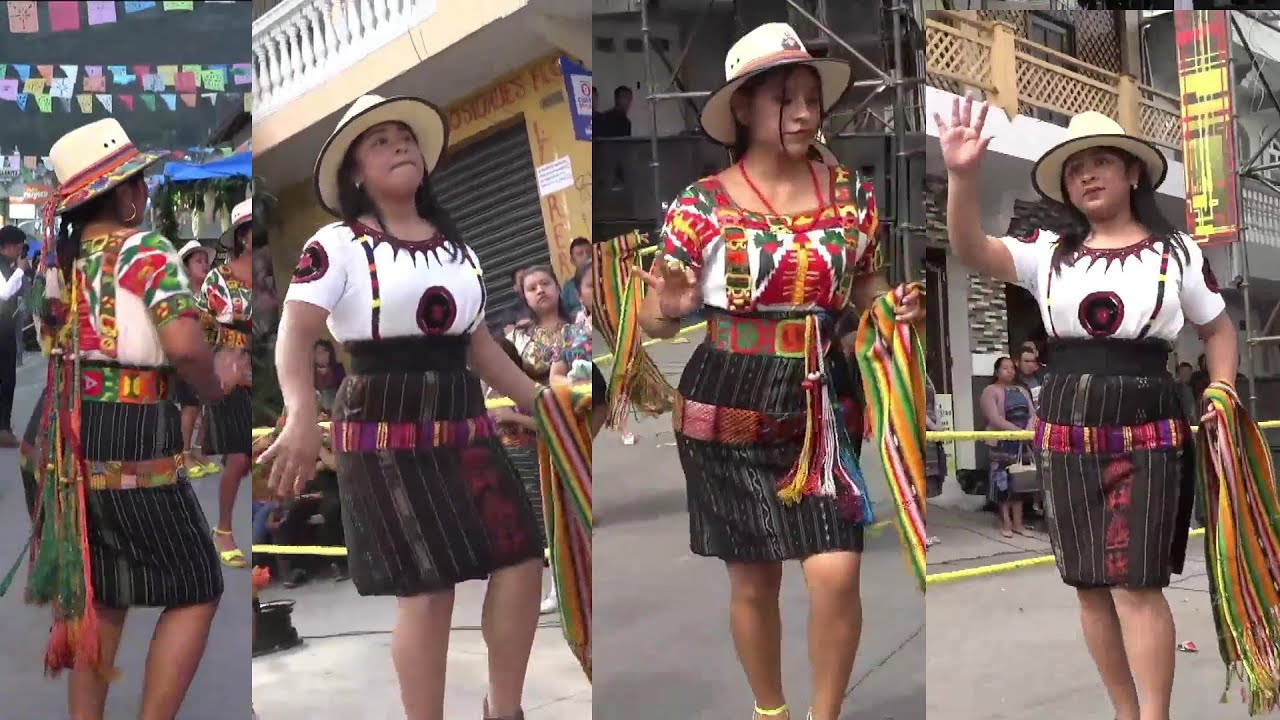 Baile De Covite Femenino de Estanzuela Al Ritmo Los Legendarios De Zunil -chukulbal San Andres Xecul