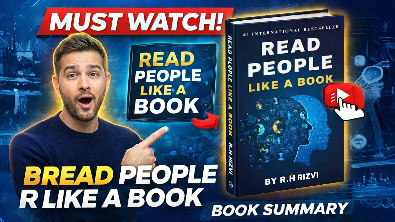 Read People Like A Book – Full Book Summary | Master Body Language & Psychology