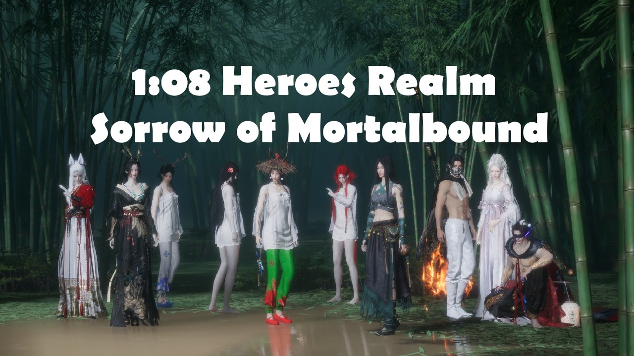1:08 Sorrow of Mortalbound Speedrun - BS DPS PoV - Where Winds Meet