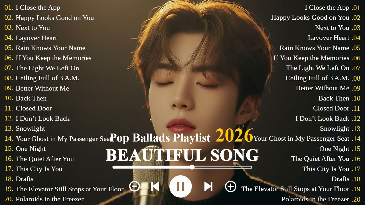 Romantic Love Ballads 2026 | Beautiful & Relaxing Love Songs | K-Drama OST Vibes
