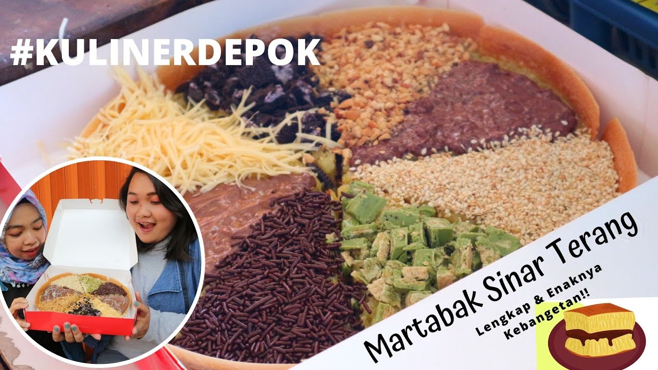 MARTABAK SINAR TERANG CINERE BIKIN NGILER BANGET! LENGKAP & ENAKNYA KEBANGETAN! #kulinerdepok
