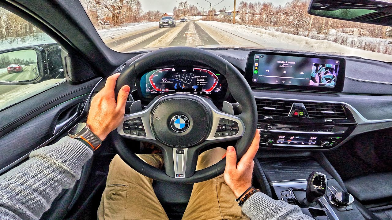 2021 BMW 530D AT xDrive - POV TEST DRIVE